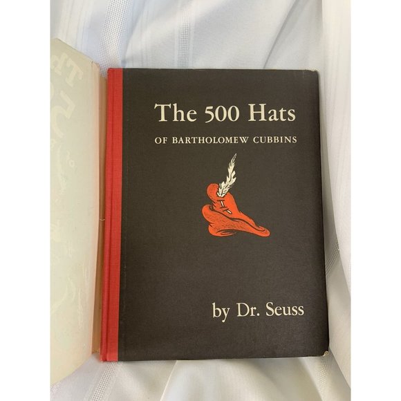 The 500 Hats of Bartholomew Cubbins by Dr Seuss 1938 Hb Dj First Edition - Picture 4 of 8